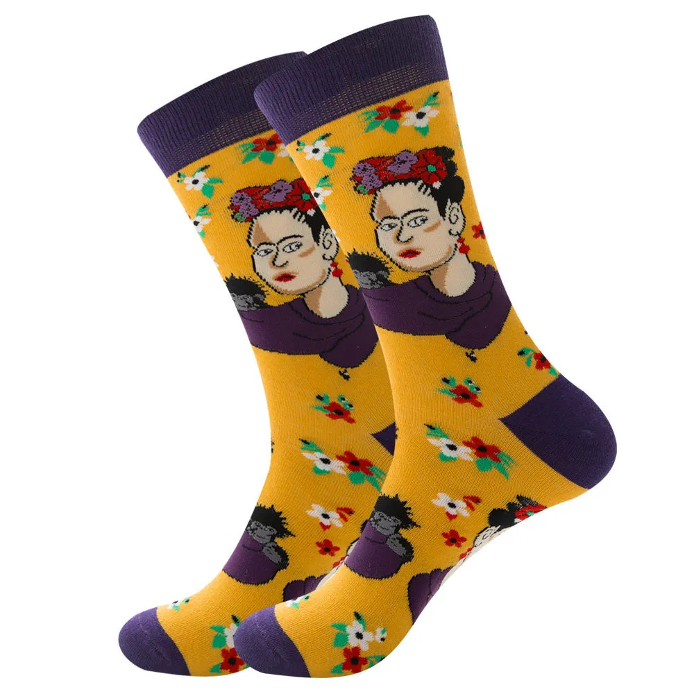 Funny Cotton Socks 1 Pair Set