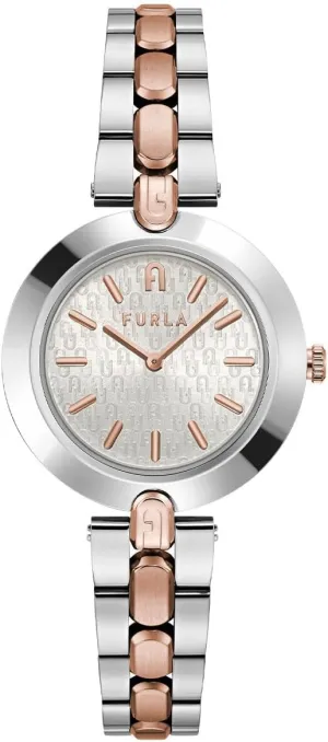 Furla Watches Dress Watch (Model: WW00002004L5), Silver & Rose Gold