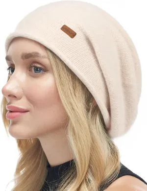 FURTALK Slouchy Beanies for Women Winter Hats Soft Warm Beanie Hat Ladies Knitting Skull Beanies