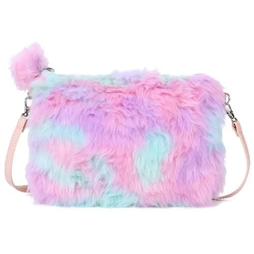 Fuzzy Plush Handbag