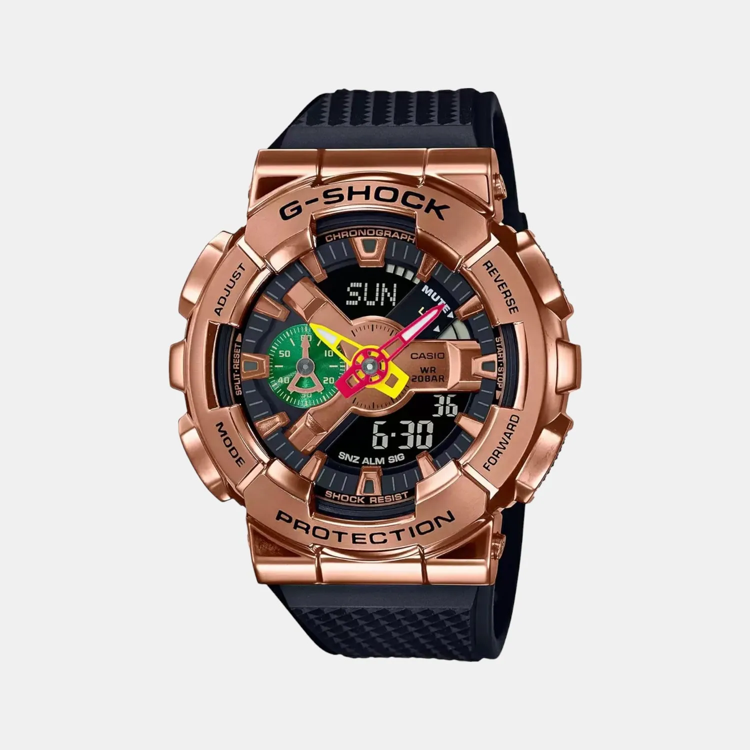 G-Shock Men's Analog-Digital Resin Watch G1170 - GM-110RH-1ADR