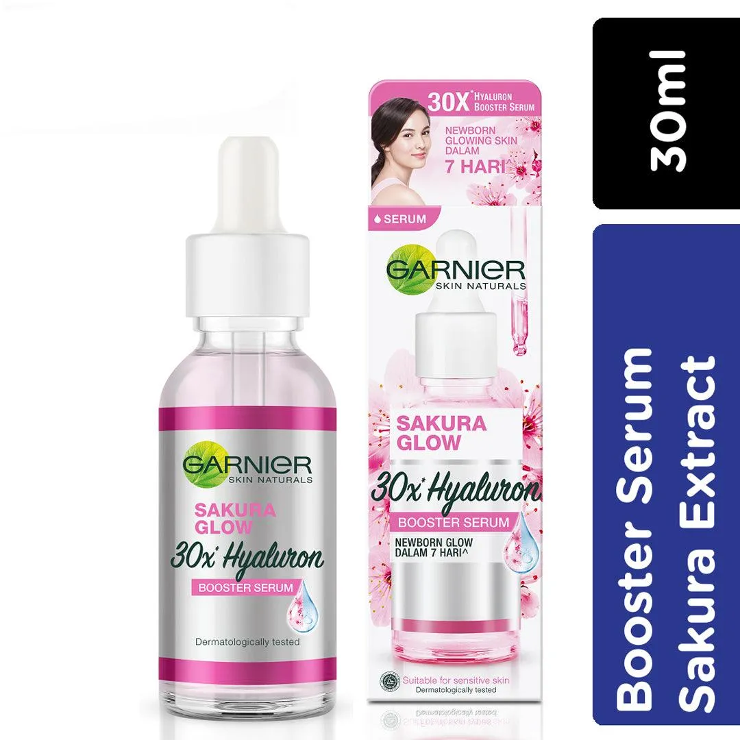 Garnier Sakura Glow 30x Hyaluron Booster Serum - 30ml