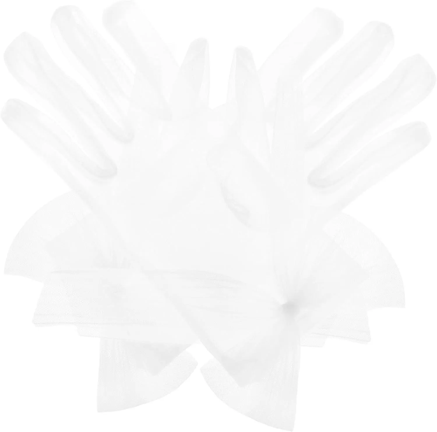 Gatuida Lace Gloves Women for Bridal Wedding Cosplay Short Tulle Gloves Breathable Material