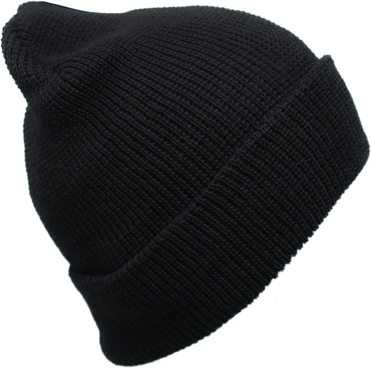 Genuine Wool Ski Watch Cap, Made in USA, 3 Pack - 100% Wool