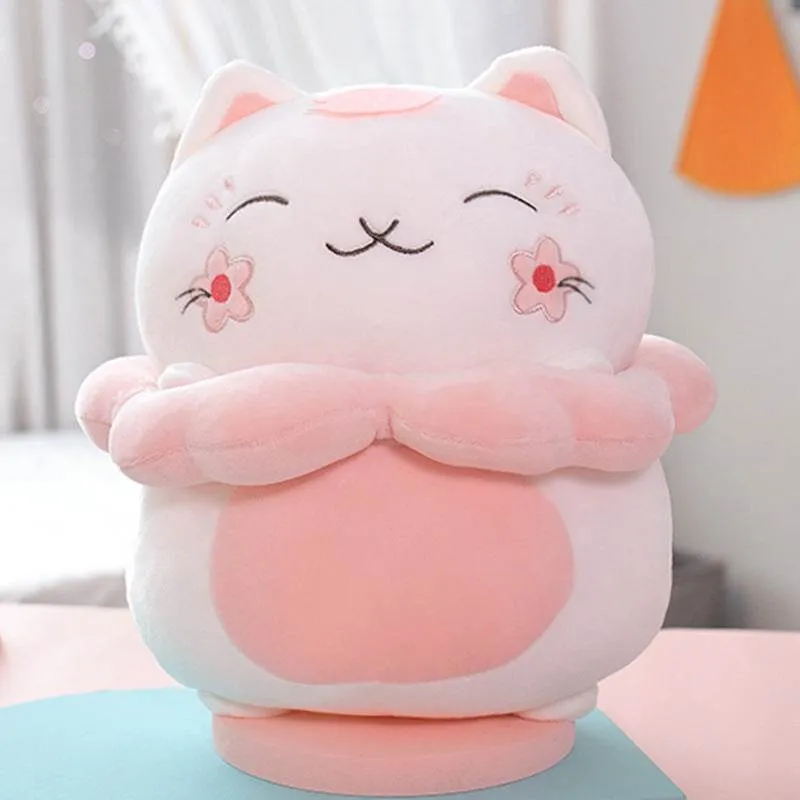 Giant Sakura Kawaii Cat Plush