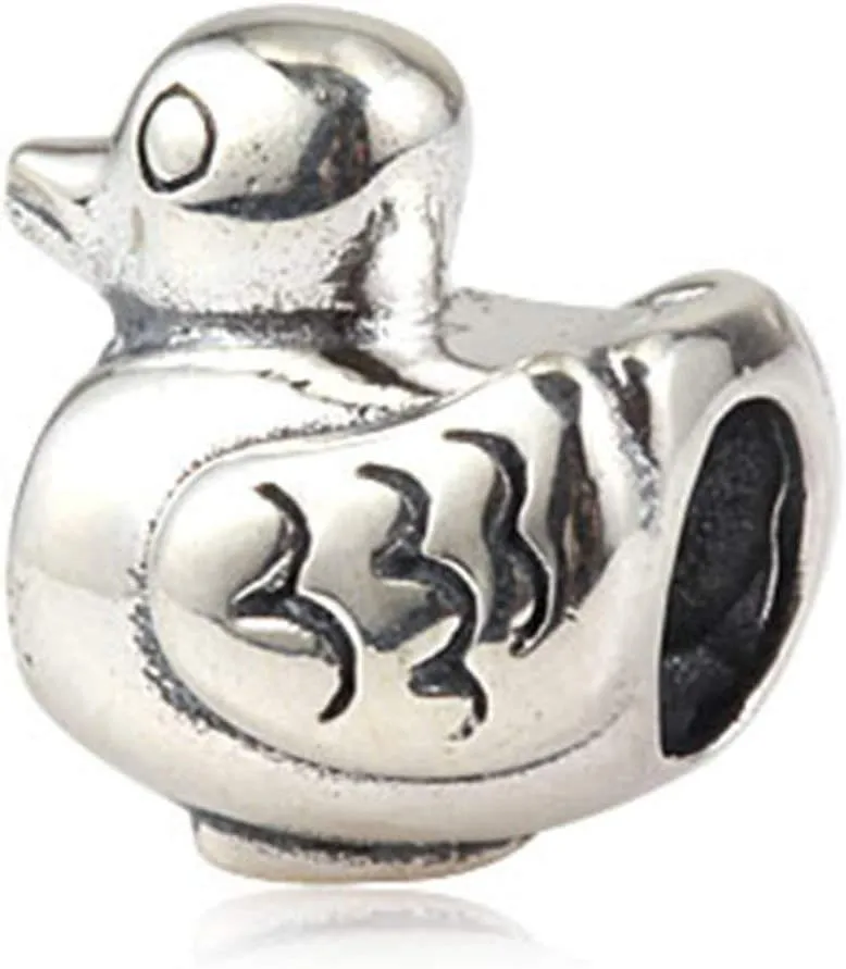 Giraffe Charm 925 Sterling Silver Animal Charm Lucky Charm for Bracelet