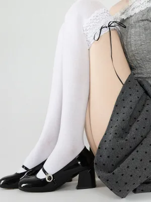 Girly doll lolita lace stockings
