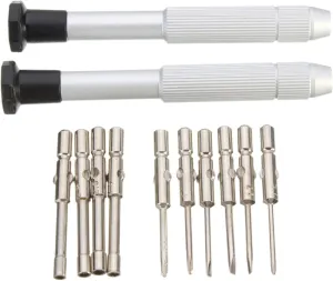 Glasses Screwdriver Kit Watch Jewelry Eyeglasses Multifunction Household Repairing Tool Sets with Box