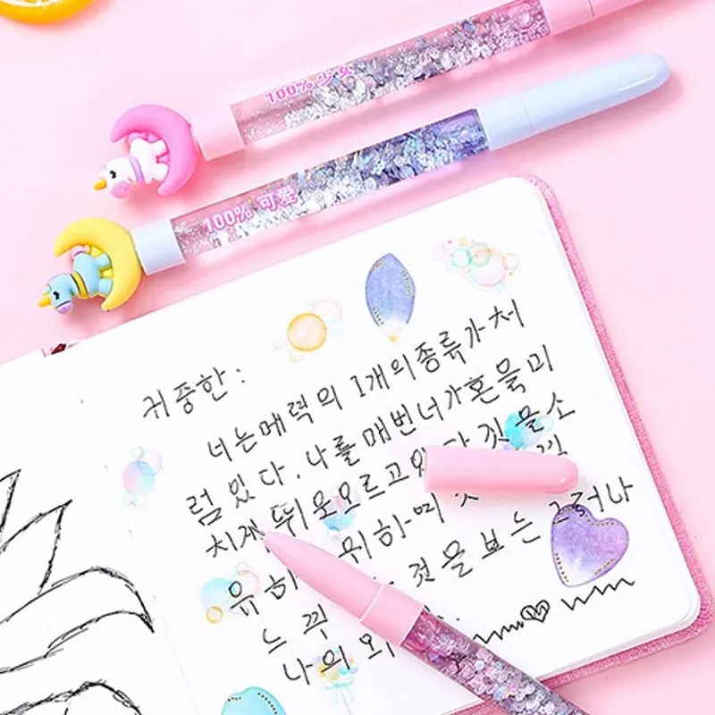 Glitter Unicorn Gel Pens