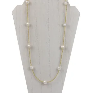 Gold and Freshwater Pearl Henrietta Necklace