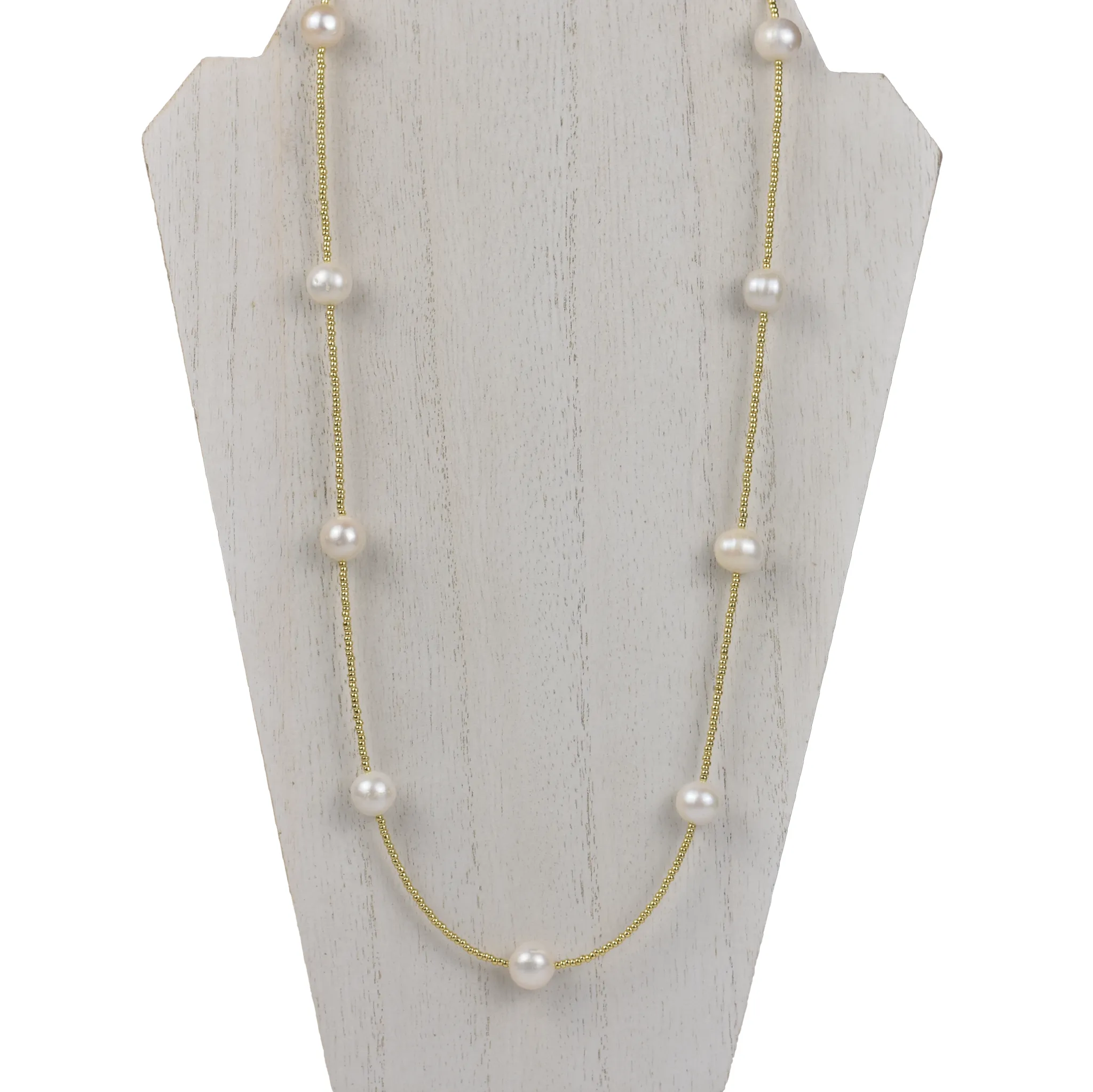 Gold and Freshwater Pearl Henrietta Necklace