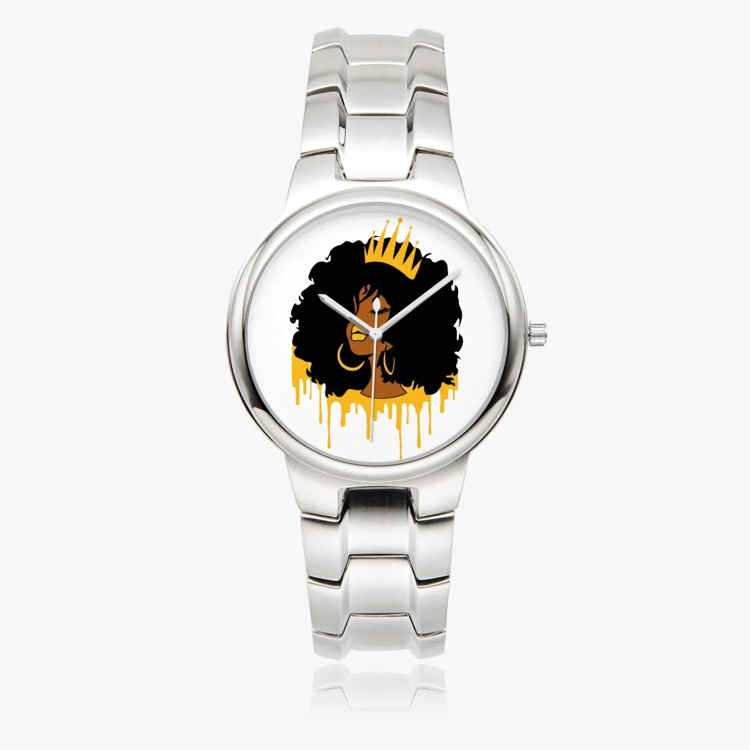 Golden Queen Exclusive Stainless Steel Quartz Watch