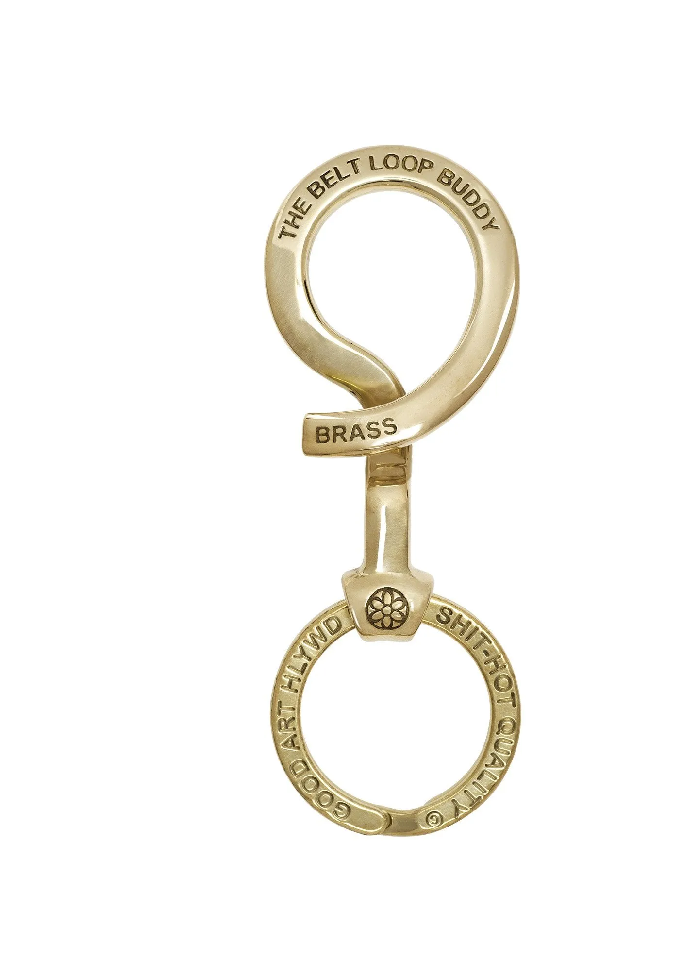 Good Art Hollywood Brass Belt Loop Buddy