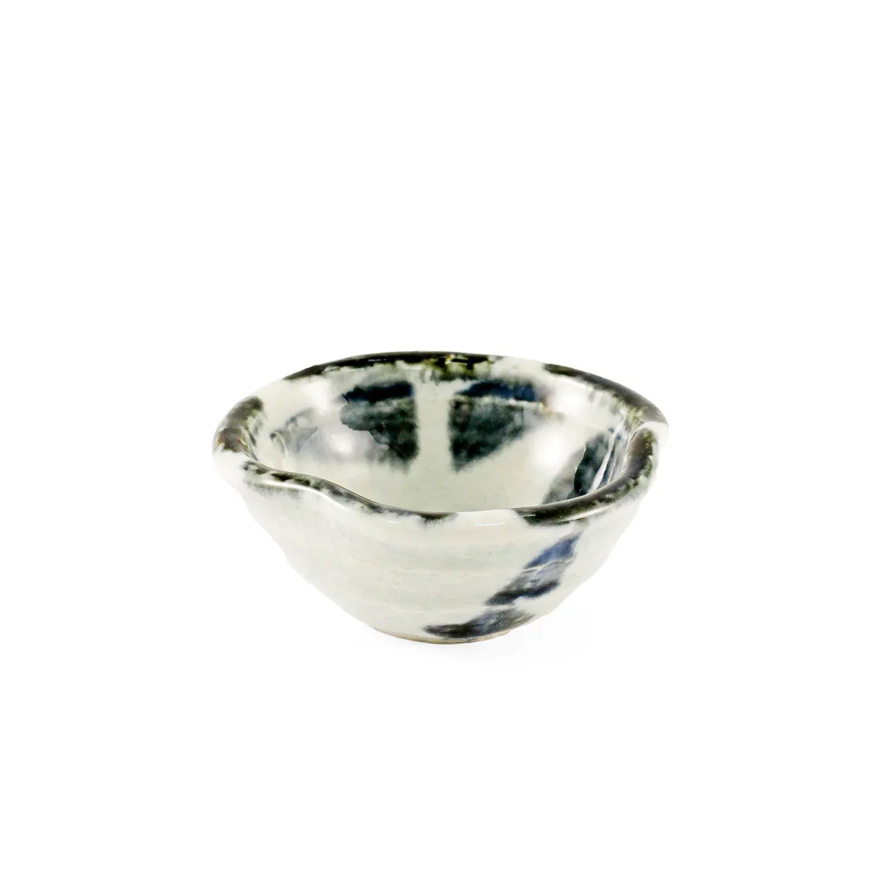 Gosu-Blue and White Kobachi Bowl 2.9" dia
