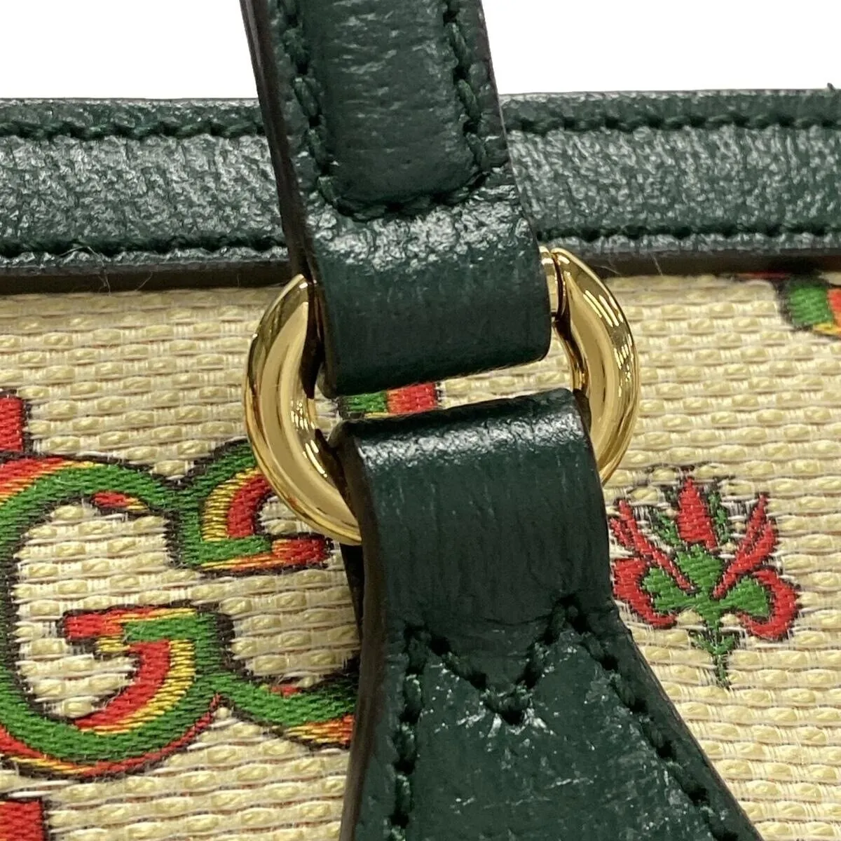 Gucci Gg/Ophidia Cream Green Multi