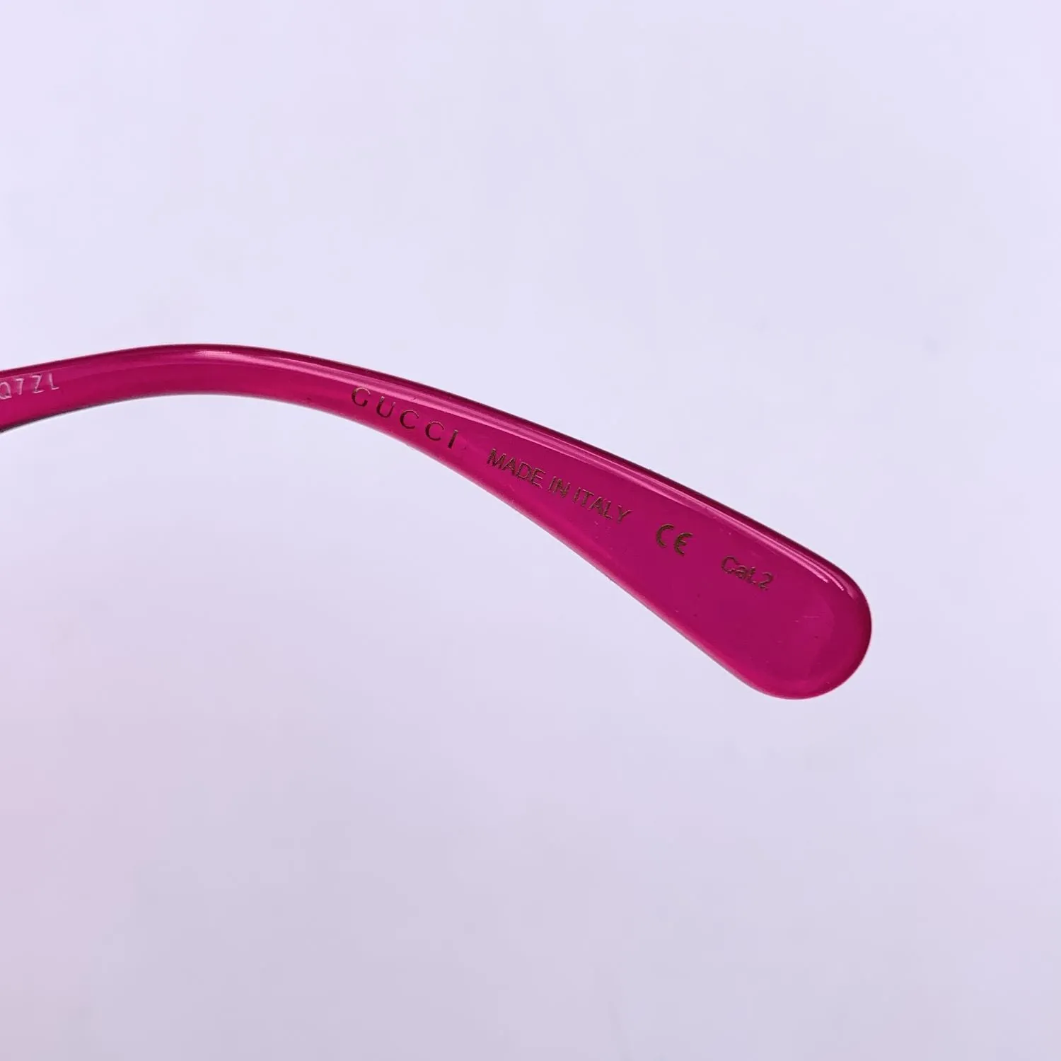 Gucci Pink Acetate GG0715SA 004 Square Sunglasses 53/19 145mm