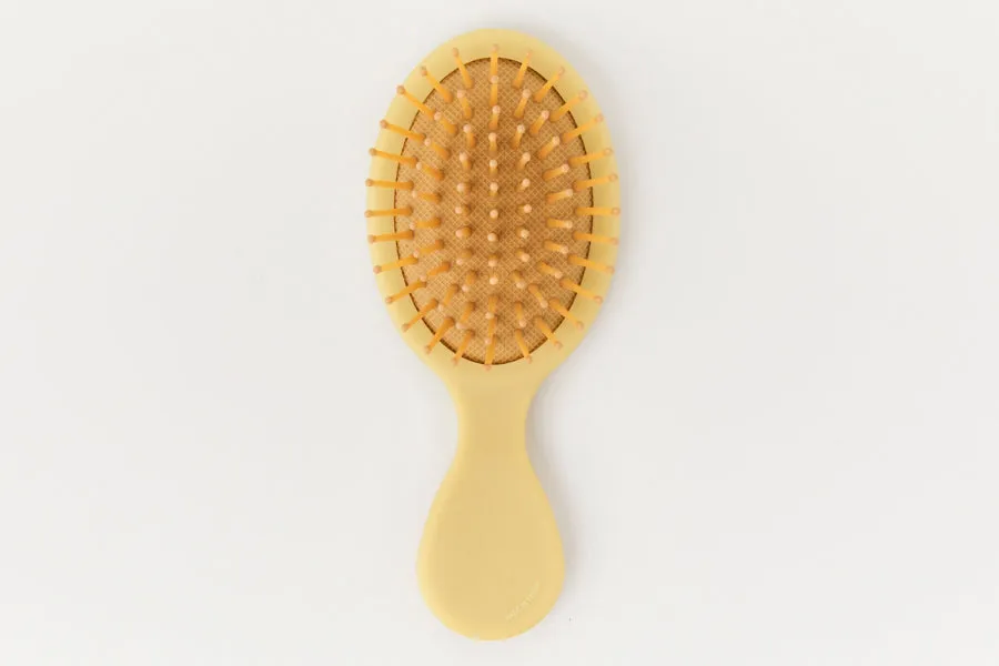Hair Brush Bear Face Brown