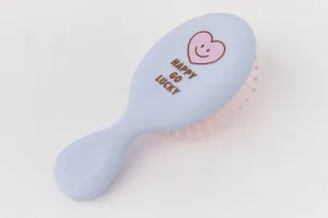 Hair Brush Smile Blue
