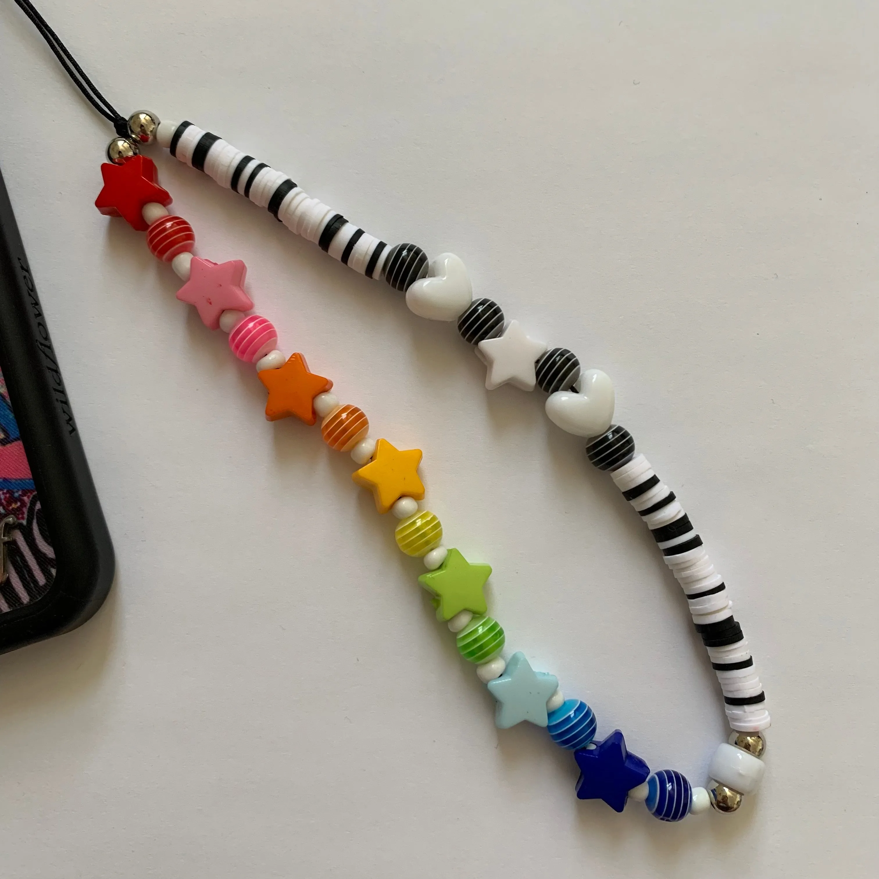 Half n Half Phone Charm