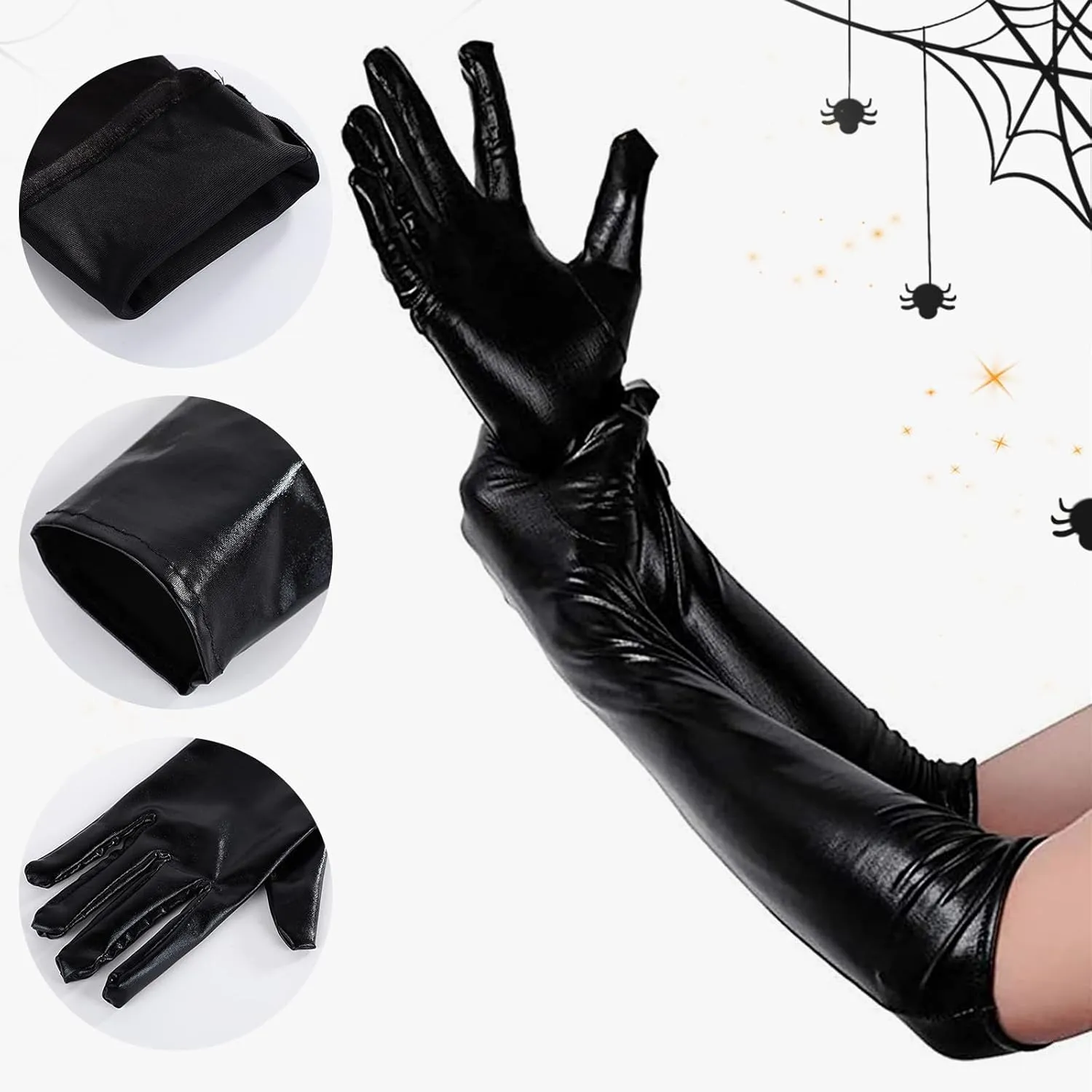 Halloween Witch Hat for Women Black Witches Hats Wide Brim Wizard Hat Halloween Costume Cosplay Party Decor Accessories