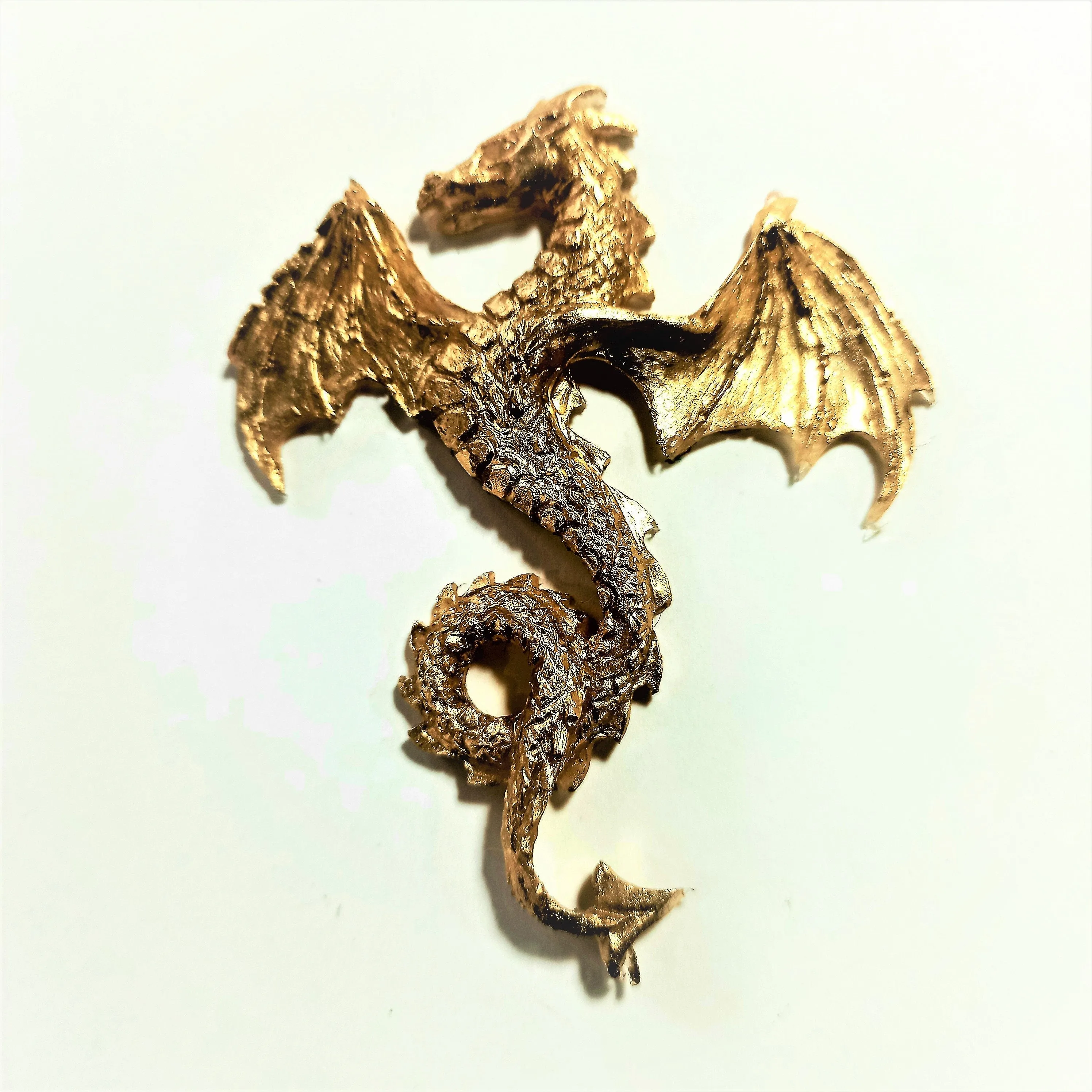 Handmade Flying Lucky Wyvern Dragon Christmas Ornament/KeyChain/Magnet,Gift for Christmas/Birthday/New Year/Valentine/Housewarming/GOT lover