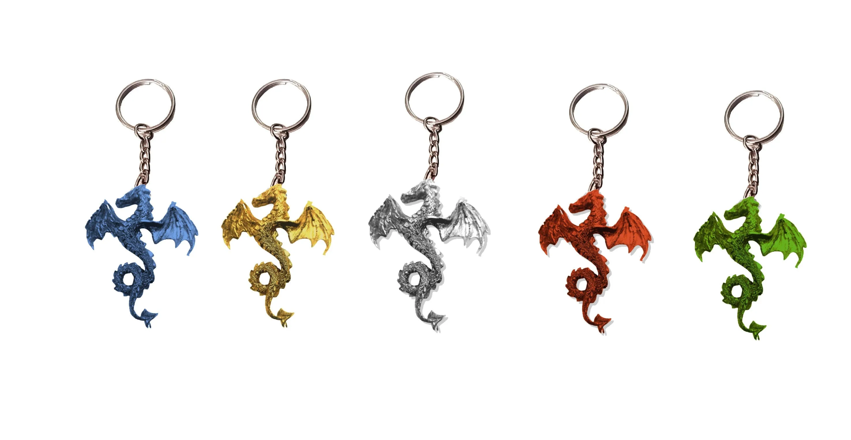 Handmade Flying Lucky Wyvern Dragon Christmas Ornament/KeyChain/Magnet,Gift for Christmas/Birthday/New Year/Valentine/Housewarming/GOT lover