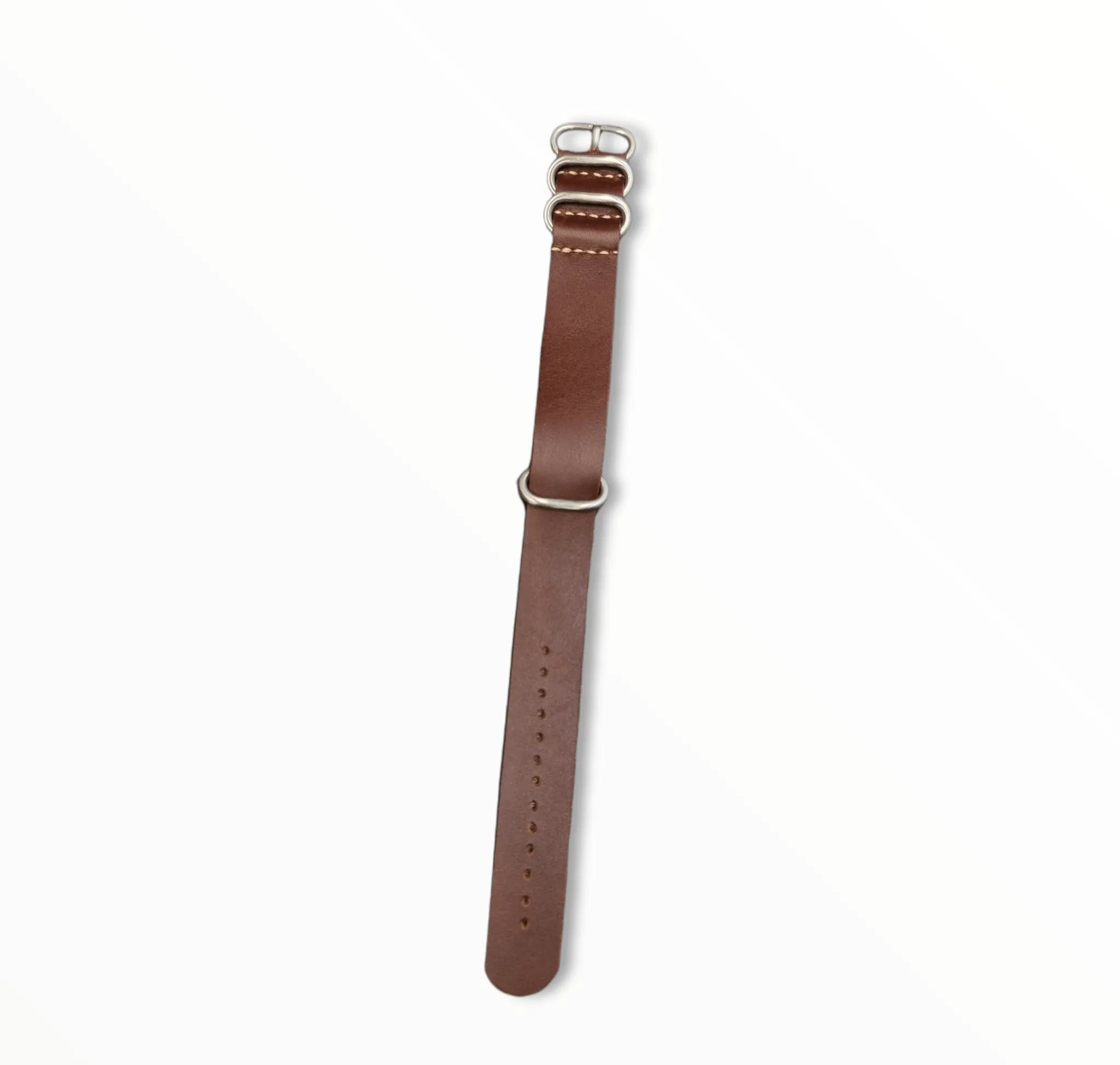 Handmade nato leather strap