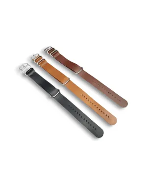 Handmade nato leather strap