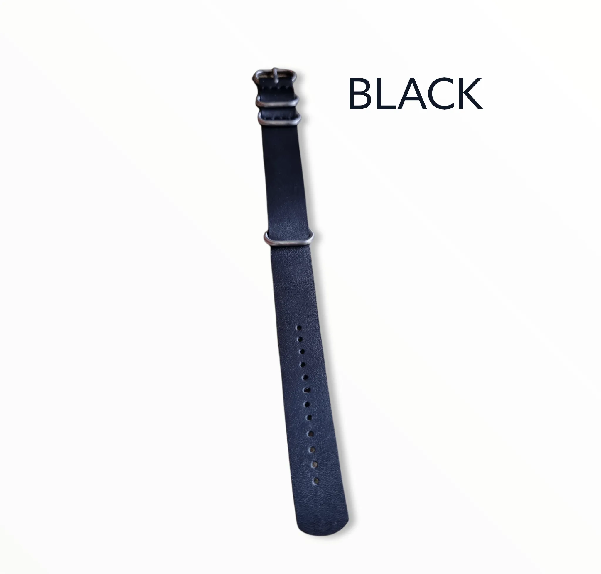 Handmade nato leather strap