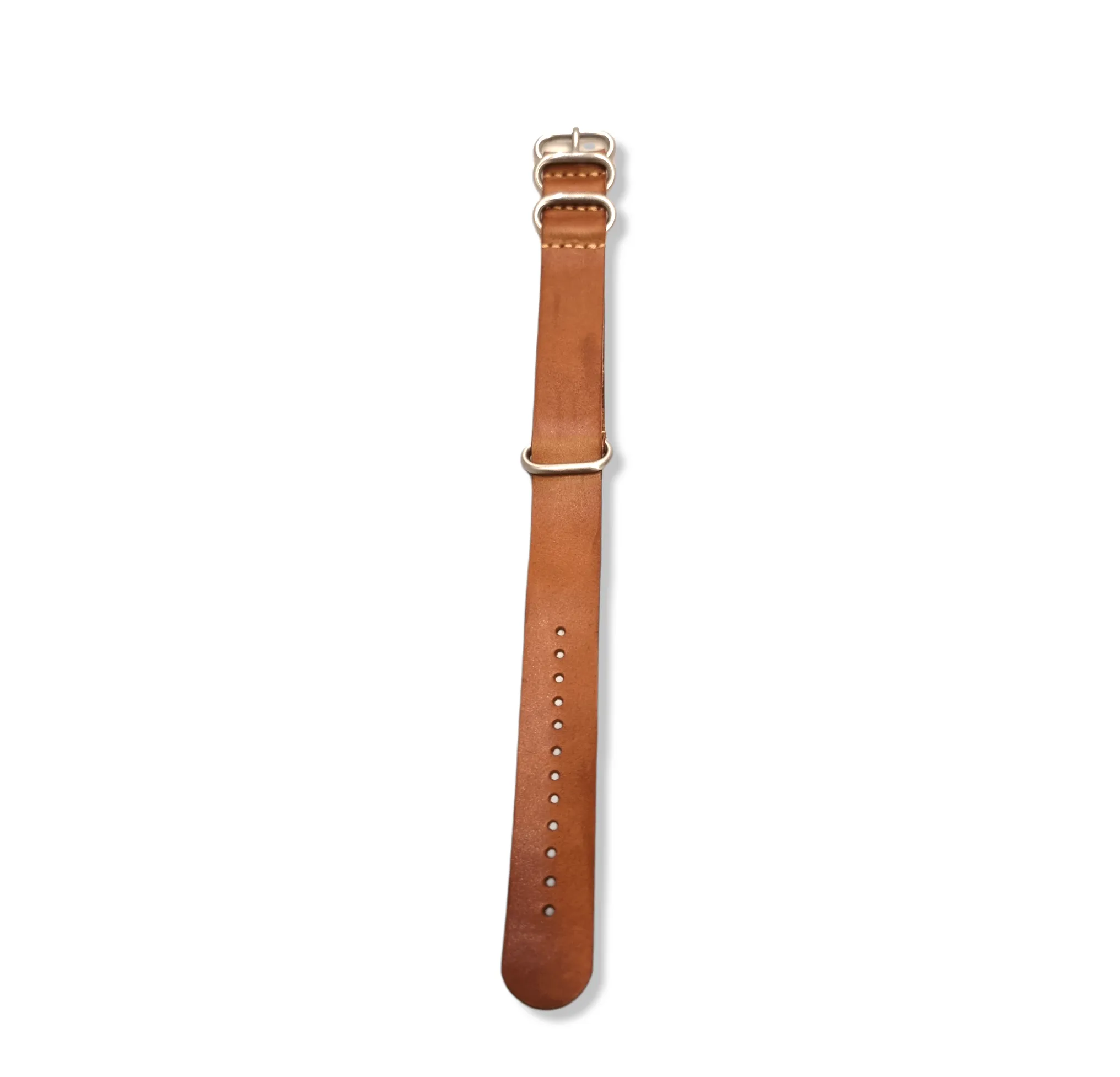 Handmade nato leather strap