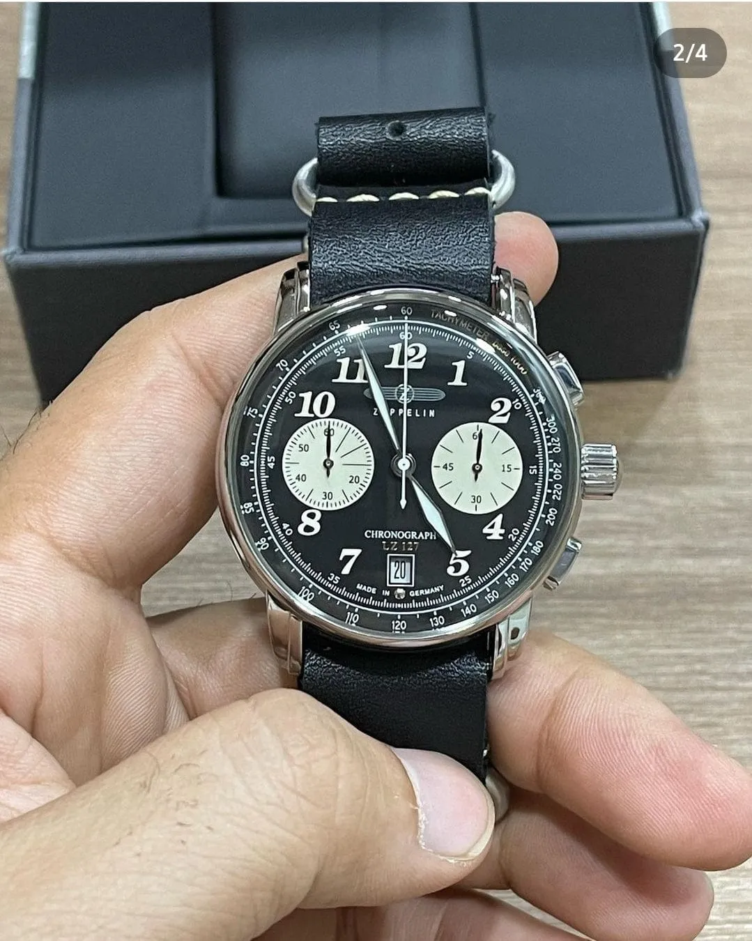 Handmade nato leather strap
