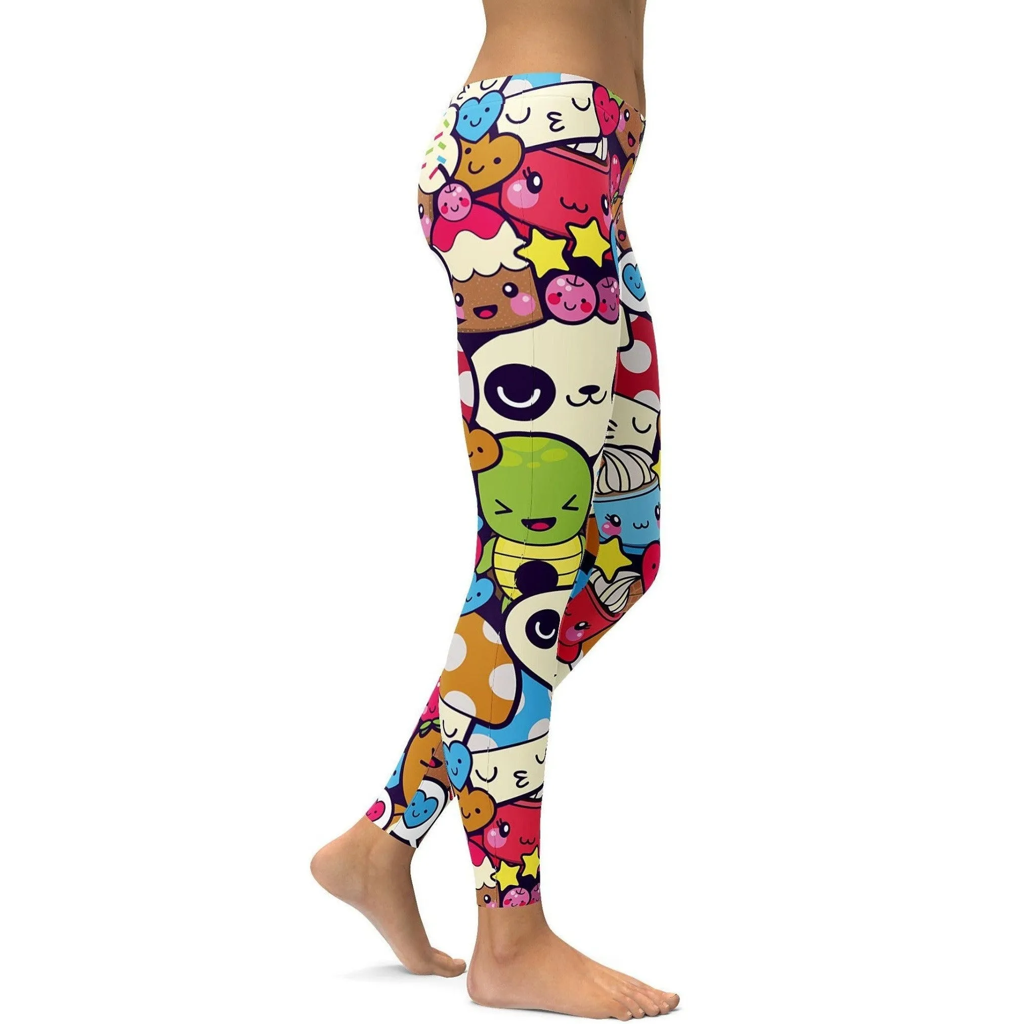 Happy Kawaii Leggings