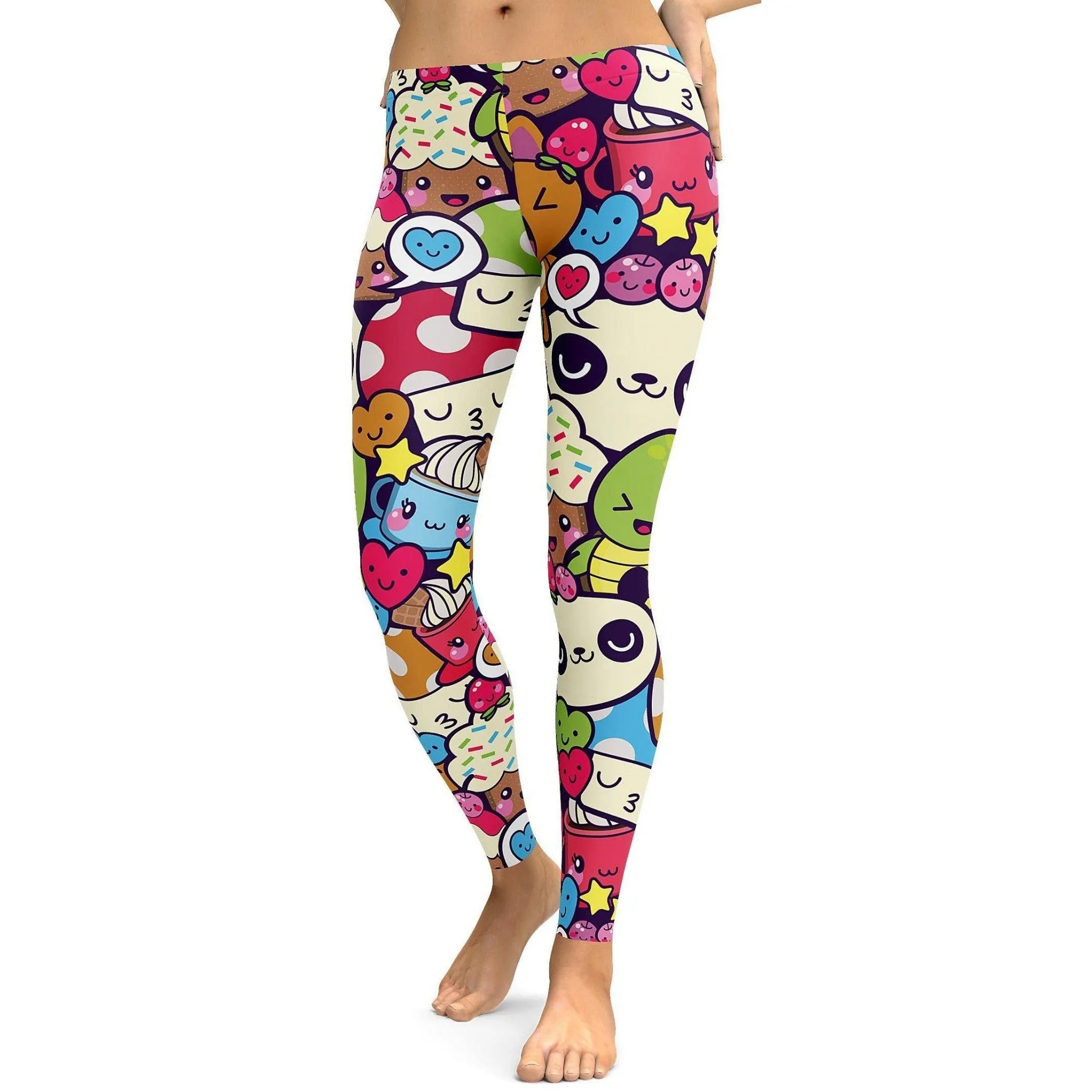 Happy Kawaii Leggings