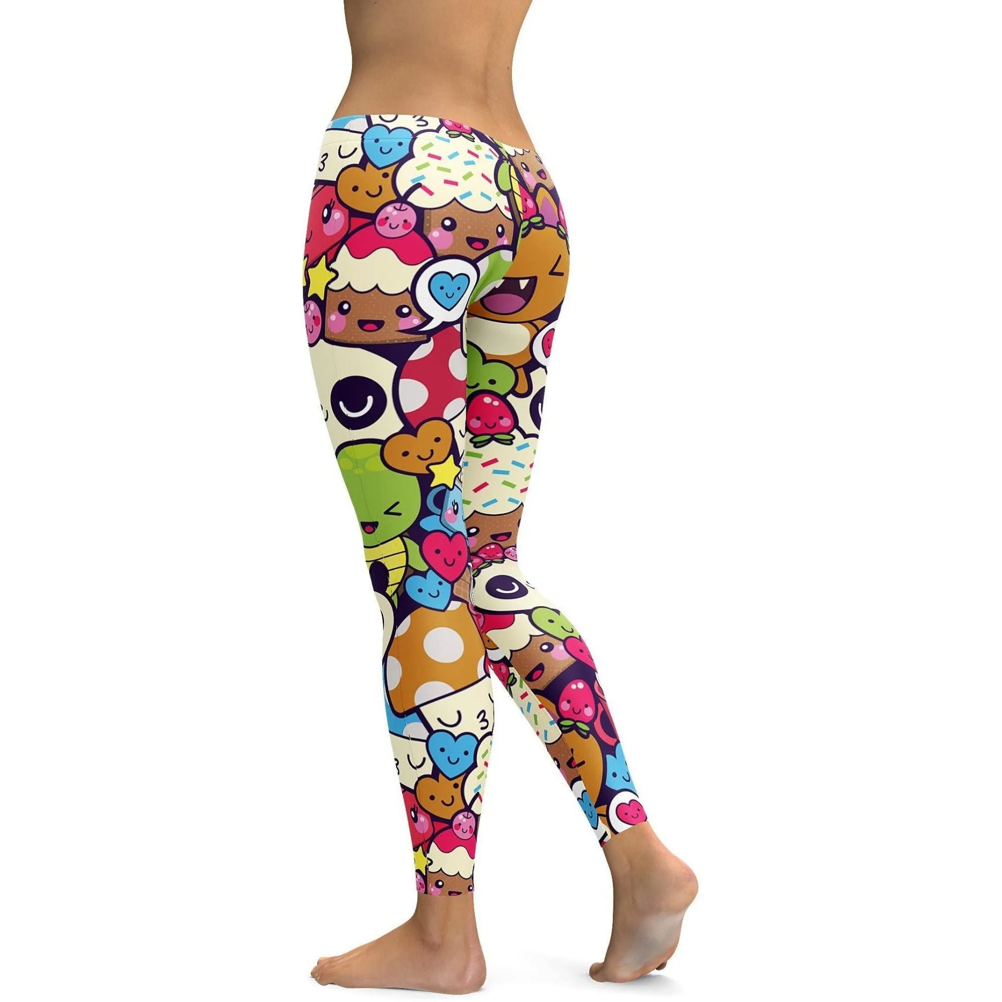 Happy Kawaii Leggings