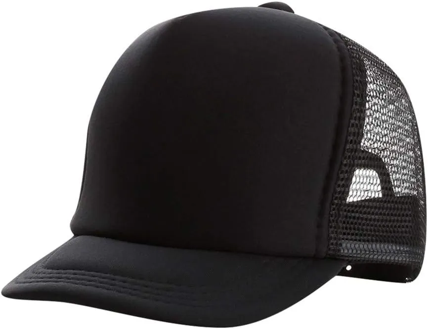 Hats Children Caps Hat Summer Cap Teenagers Hat Solid Boys Girls Kids Show Hat Kids Hat Kids Hunting Watch (D, One Size)
