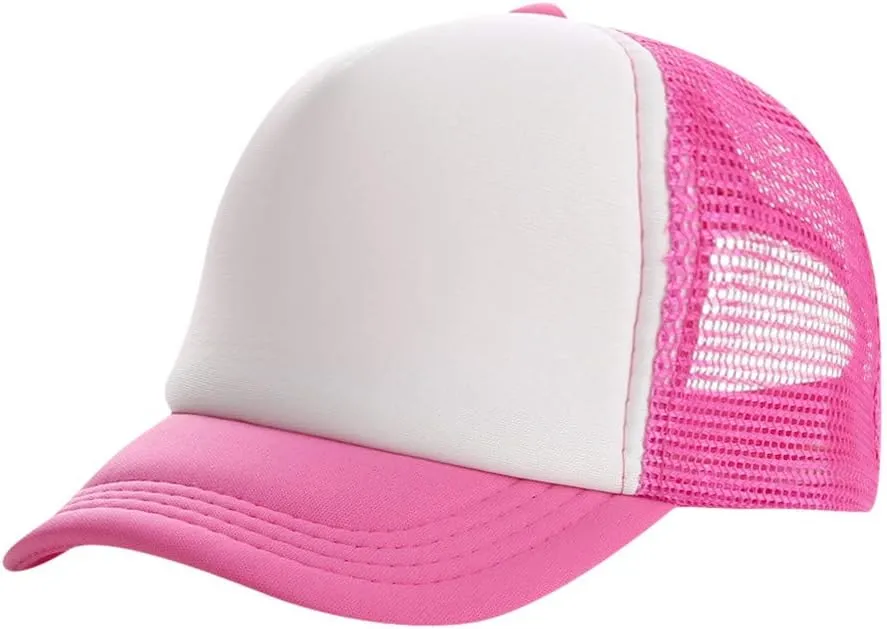 Hats Children Caps Hat Summer Cap Teenagers Hat Solid Boys Girls Kids Show Hat Kids Hat Kids Hunting Watch (J, One Size)