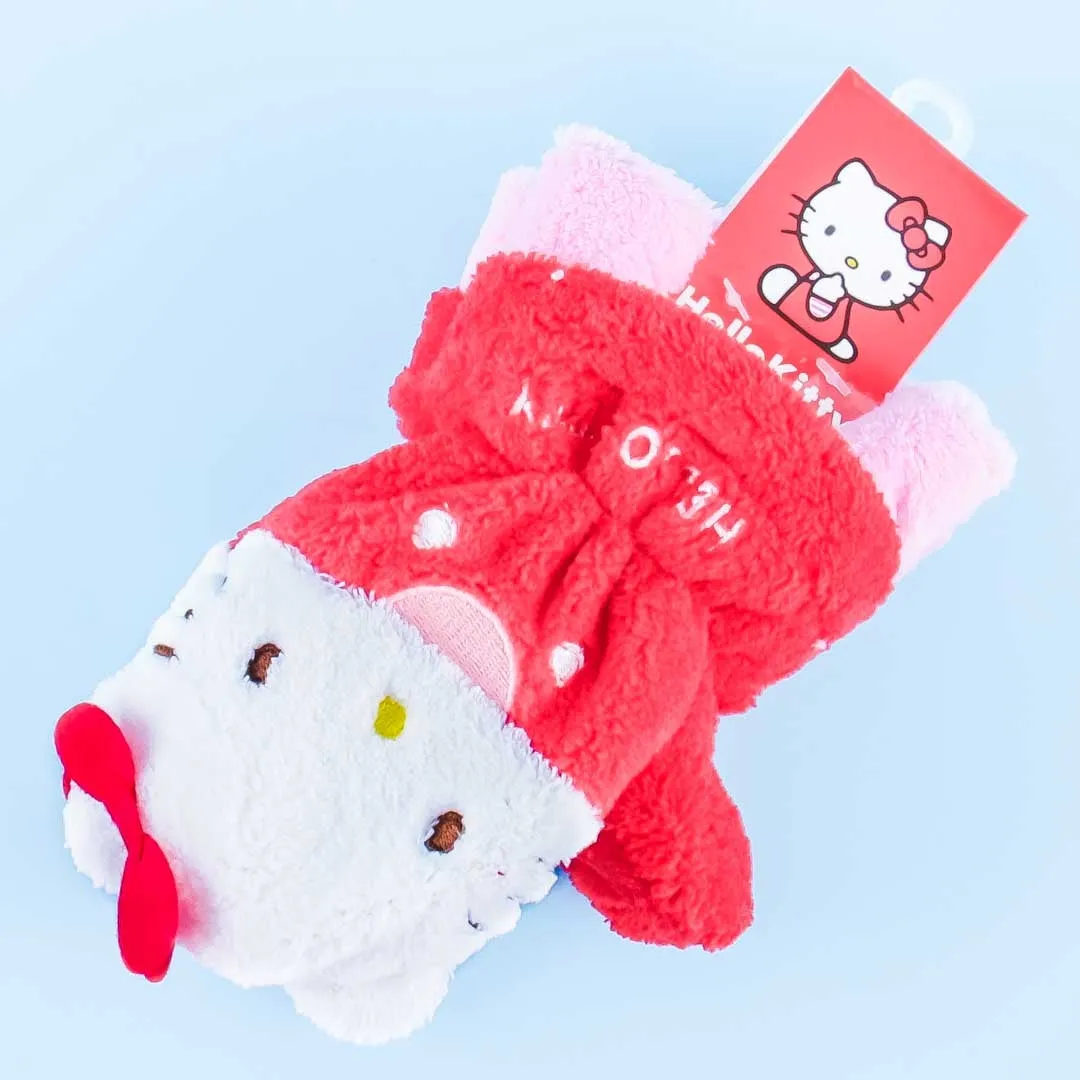 Hello Kitty Fluffy Mittens