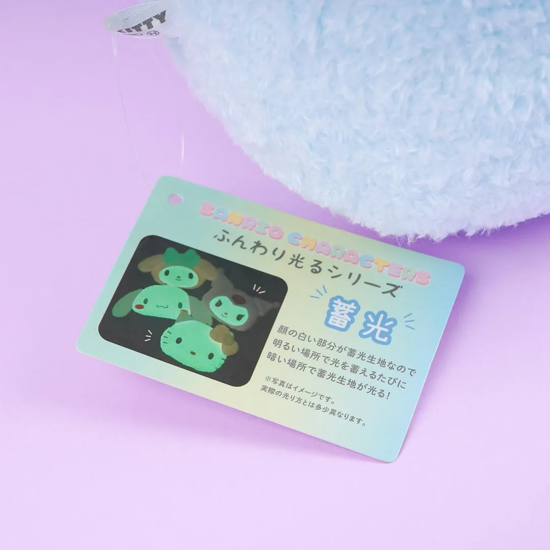 Hello Kitty Luminous Plushie Roll Cushion