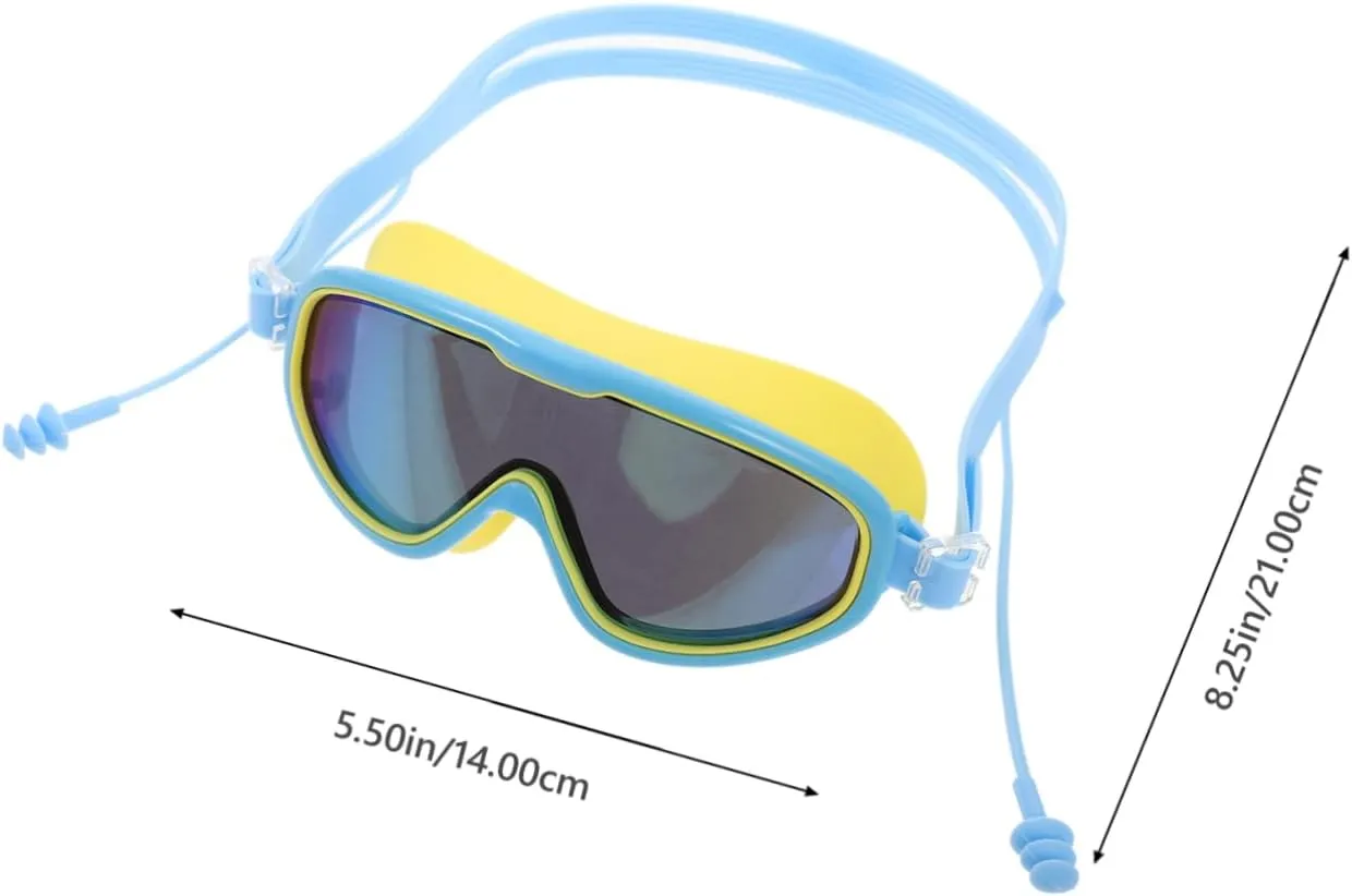 Hemoton Swim Goggles for Comfortable Fog Eyewear for Durable and Lightweight Design Fit for Swimming Snorkeling