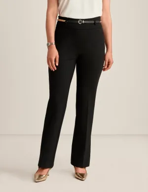 High Rise Pull On Chain Belt Trouser - Sale