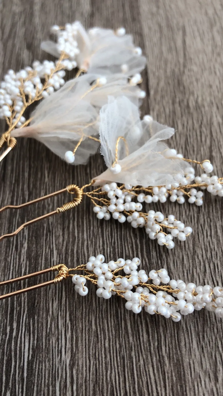 Hilda Floral Hair Pins