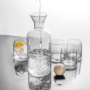Home Bar Colourful Whiskey Glass Set