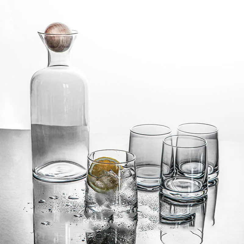 Home Bar Colourful Whiskey Glass Set