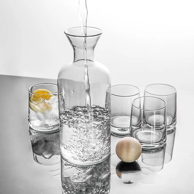 Home Bar Colourful Whiskey Glass Set