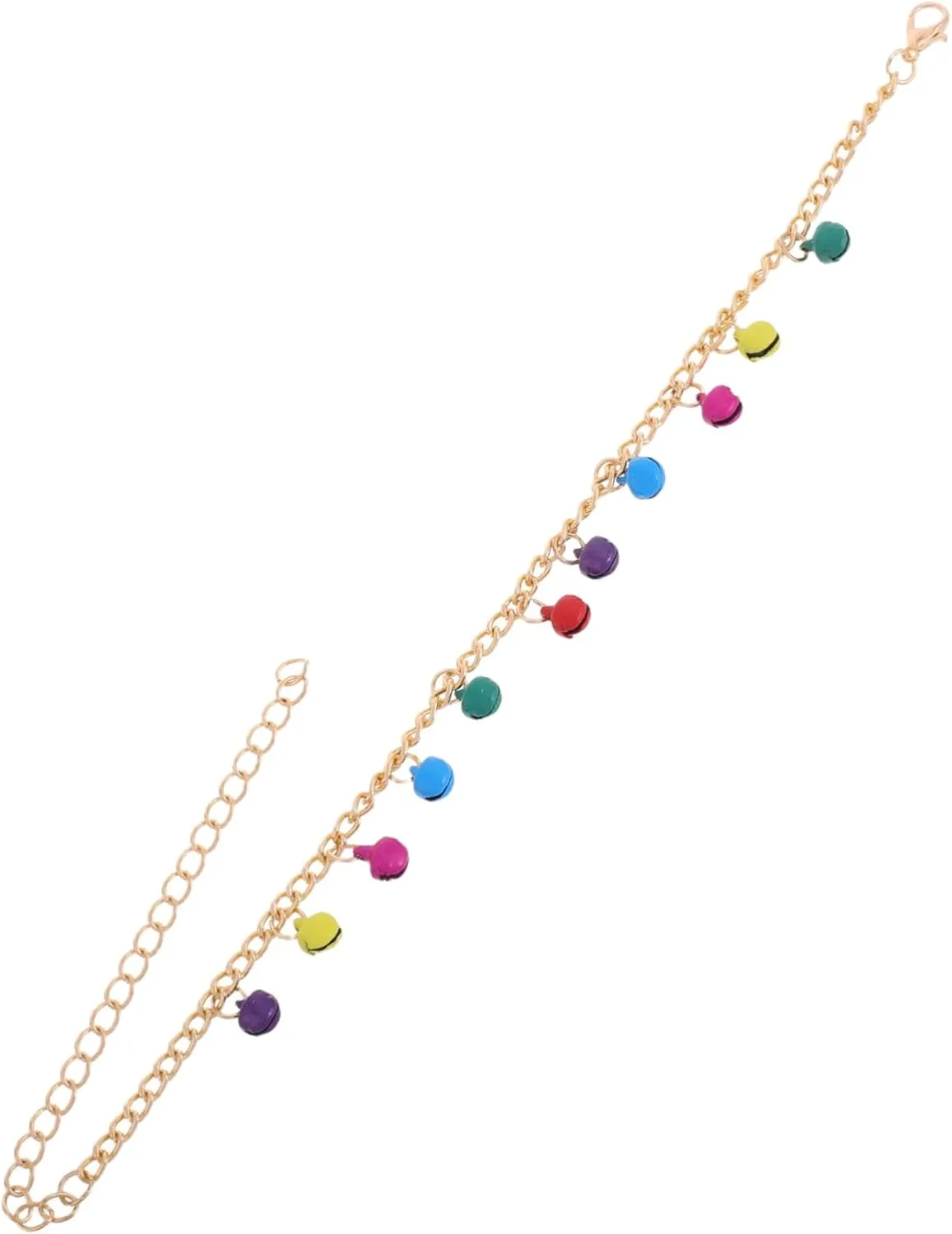 Homoyoyo Cute Anklets for Women Bell Anklet Bracelet Tassels Adjustable Chain Summer Fashion Jewelry