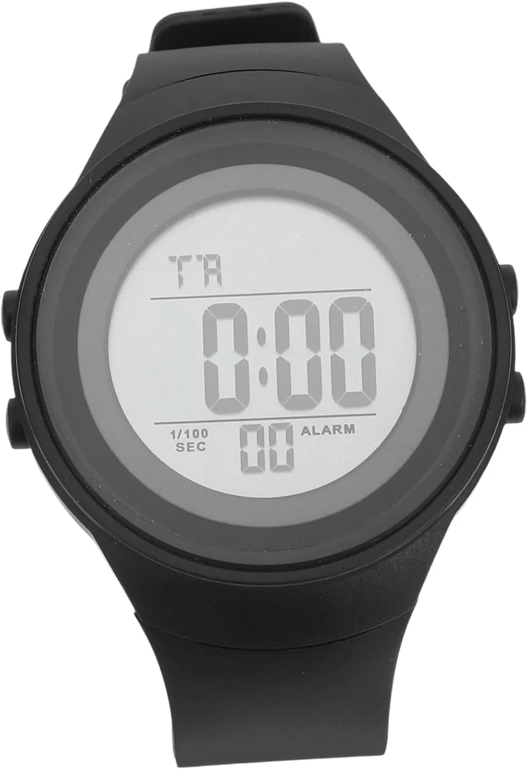 Homoyoyo Digital Watch for Men Simple Luminous Electronic with Strap for Outdoor Sports Comfortable Wear and Night Visibility