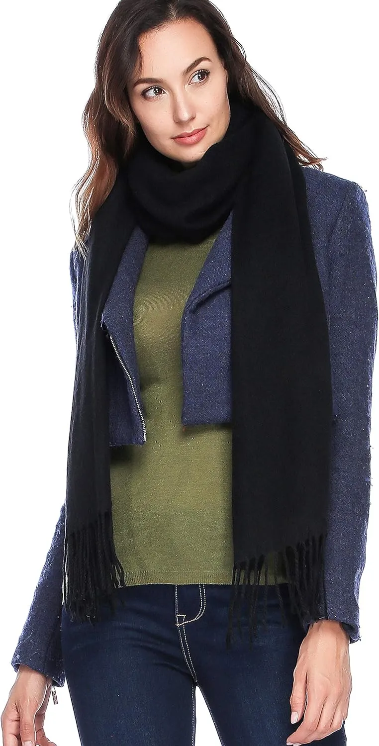 HOYAYO Wool Shawl Wraps - Extra Large Thick Soft Pashmina Scarf
