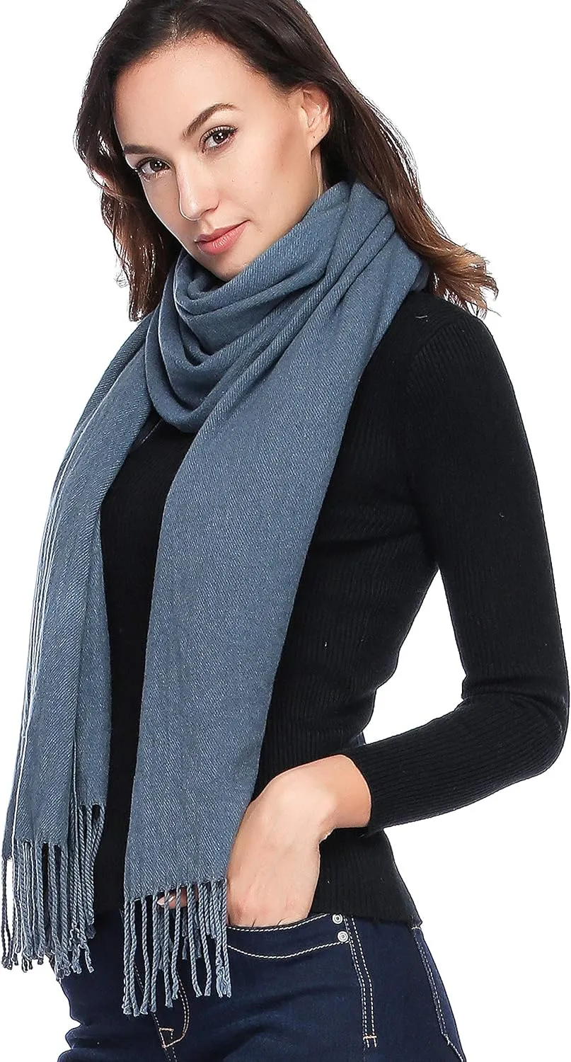 HOYAYO Wool Shawl Wraps - Extra Large Thick Soft Pashmina Scarf