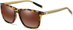 HUIHUIKK Polarizing Distance Sunglasses Men Women Nearsighted Myopia Glasses These Are Not Reading Glasses