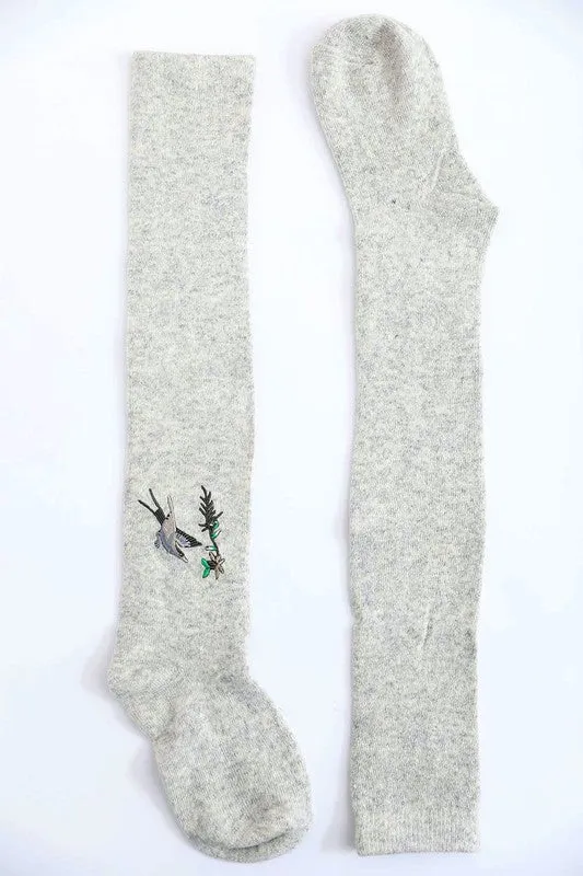 Hummingbird Knee High Socks